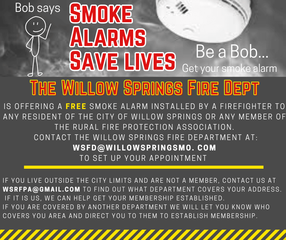 Free Smoke Alarm graphic